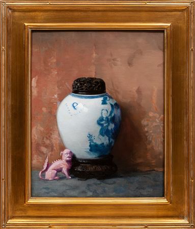 "Blue and White Jar"