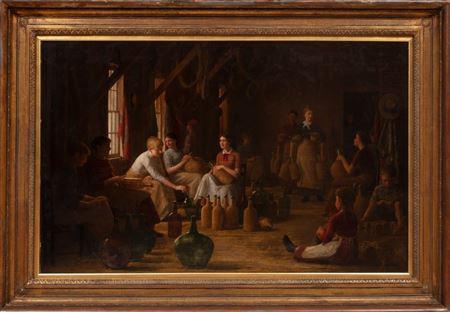 "Women Weaving - The Wicker Workers"