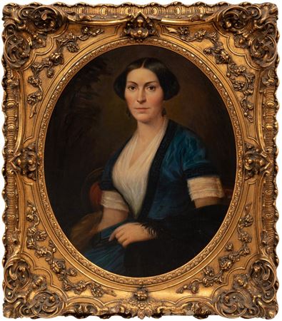 "Portrait of Catherine Norton Nicholas Brunne (1830-1894) of Baltimore"