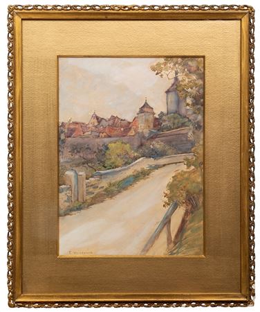 "Road to a European Village"