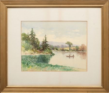 "The Landing, Marlow Pond - Marlow, N.H."