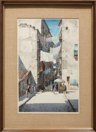 "Street Scene, Italy"