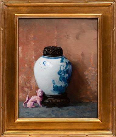 "Blue and White Jar"