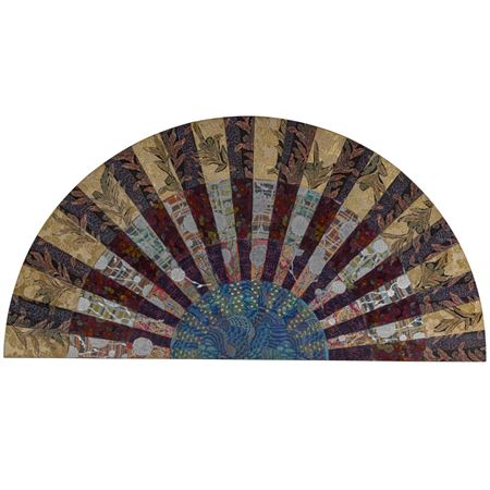The upholstered Fan by Miriam ("Mimi") Schapiro - Auction record, sale price, and art valuation. Compare with similar artists and explore comparable artworks.