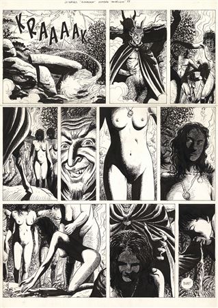 L'almanach - October, Angelique by Jean Claude Servais - Auction record, sale price, and art valuation. Compare with similar artists and explore comparable artworks.