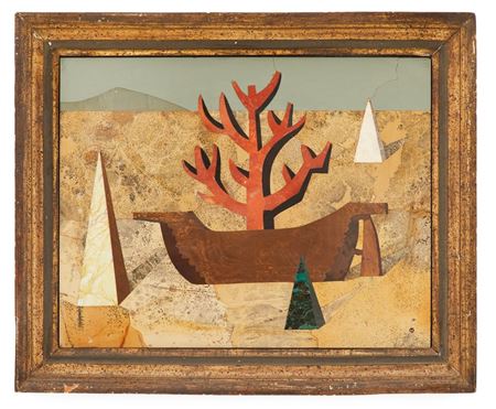 "Untitled - Coral Boat" by Richard Blow - Auction record, sale price, and art valuation. Compare with similar artists and explore comparable artworks.