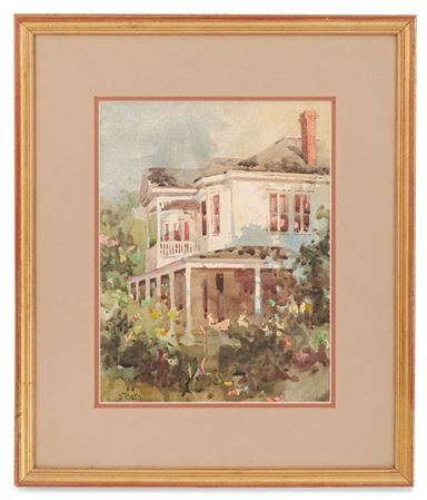"Garden District Home" by Judi Polivka Betts - Auction record, sale price, and art valuation. Compare with similar artists and explore comparable artworks.