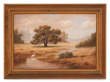 Misty Marshland