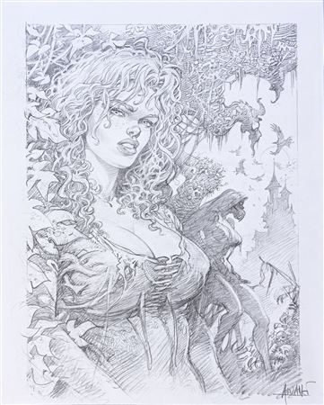 Mortepierre, portrait of Florie.