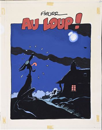 Au loup! Original cover illustration.
