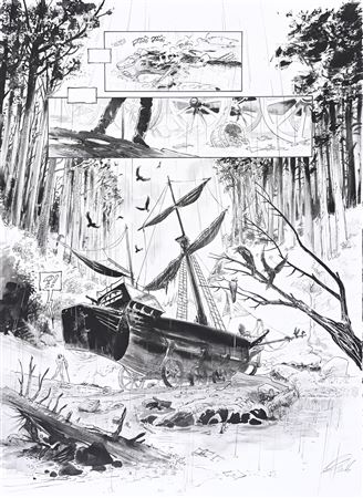 Sample artwork by Eric Herenguel (Born 1966), known for illustrations - View similar artists and auction records