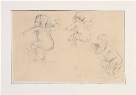 Three studies of an infant