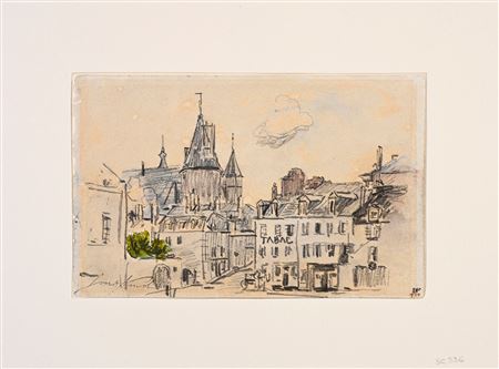 View of Honfleur(?)