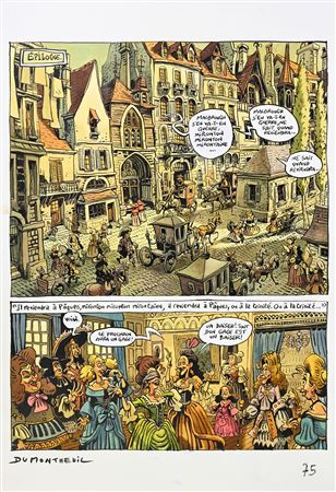 L'Impudence des chiens, plate 75
