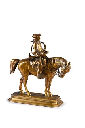 Le veneur en tenue Louis XV