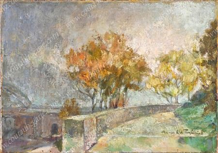Path in the countryside.