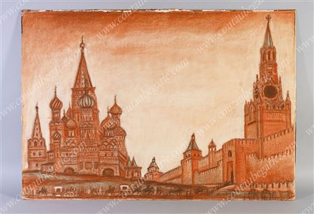 Arrival of the Imperial Procession at the Moscow Kremlin.