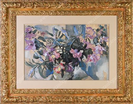 Bouquet of flowers in a vase.