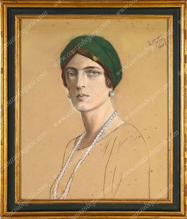 Portrait of Princess Irina Alexandrovna Youssoupoff (1897-1975).