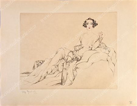 Portrait of Madame Mabelle Gilman Corey (1874-1960).