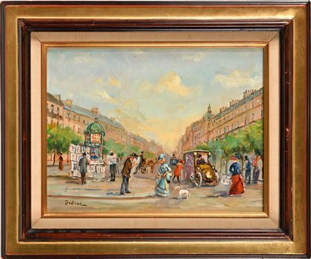 Lively street scene