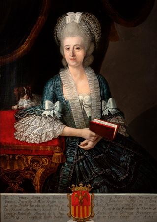 "Portrait of the Marquise Doña Rosa de Onofrio y Cordova"