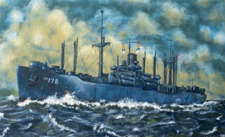 USS Karnes, 1945