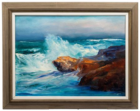 Rocky New England Coast, 1968
