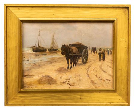 Unloading, Normandy Coast
