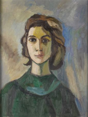 "Portrait of Steffi Zehmisch" by Johannes Sack - Auction record, sale price, and art valuation. Compare with similar artists and explore comparable artworks.