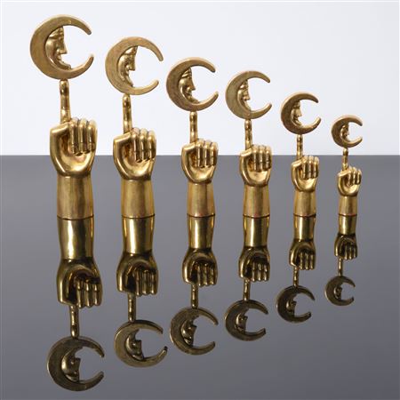 HAND & MOON Sculptures