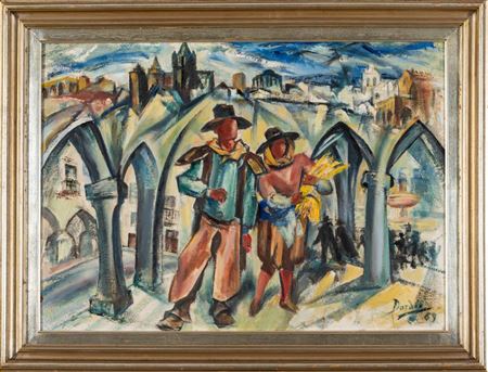 Évora by Dordio Gomes - Auction record, sale price, and art valuation. Compare with similar artists and explore comparable artworks.