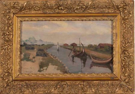 Misty morning - Ferreira River - Ovar by Alipio Brandao - Auction record, sale price, and art valuation. Compare with similar artists and explore comparable artworks.
