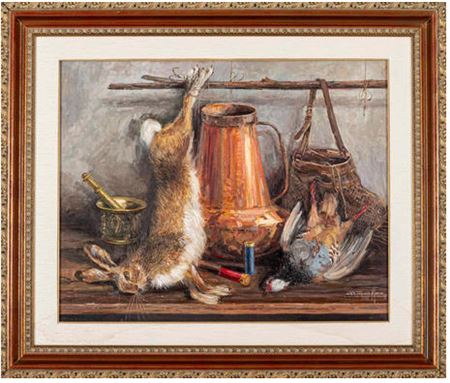 Still life with a rabbit, pestle, and mortar by Lope Tablada Martin - Auction record, sale price, and art valuation. Compare with similar artists and explore comparable artworks.