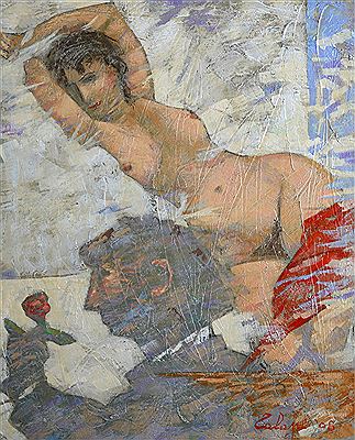 La donna sul muro by Giampaolo Talani - Auction record, sale price, and art valuation. Compare with similar artists and explore comparable artworks.