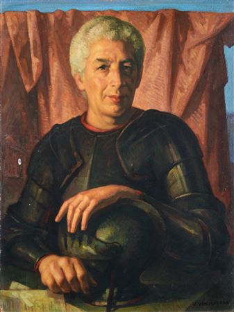 Renzino Barbera in armatura