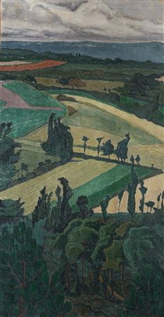Paesaggio by Andre Hebuterne - Auction record, sale price, and art valuation. Compare with similar artists and explore comparable artworks.