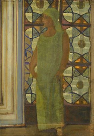 The stained glass window, 1933