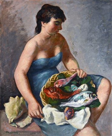 Sample artwork by Mario Cocchi (1898 - 1957) - View similar artists and auction records