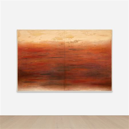 Standing Water by Emmi Whitehorse - Auction record, sale price, and art valuation. Compare with similar artists and explore comparable artworks.