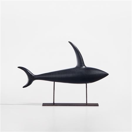 Shark sculpture