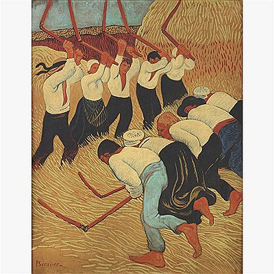 Les Batteurs de blé, 1893