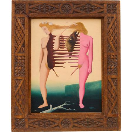 Carlsen (Copenhagen, 1909 - Copenhagen, 1995) Den himmelske og jordiske kaerlighed, (Celstial and terrestrial love) by Wilhelm Freddie - Auction record, sale price, and art valuation. Compare with similar artists and explore comparable artworks.
