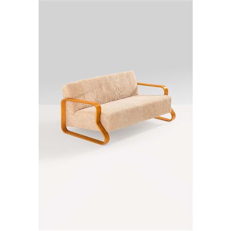 Sofa, model no. 544 by Alvar Aalto - Auction record, sale price, and art valuation. Compare with similar artists and explore comparable artworks.