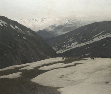 Winter im Gebirge