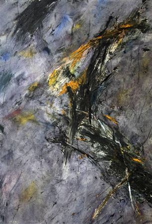 Sample artwork by Hans Jurgen Schlieker (1924 - 2004), known for abstract painting - View similar artists and auction records