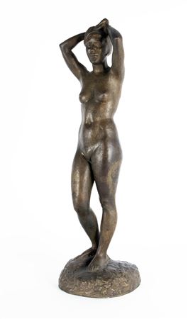 Standing nude