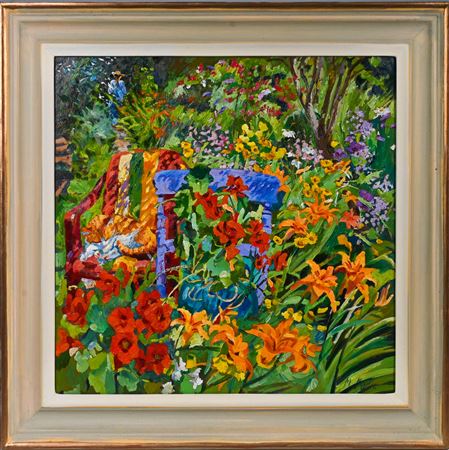 Sample artwork by Mary Martin (Born 1951), known for still life, landscape painting - View similar artists and auction records