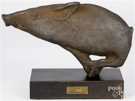 Bronze boar