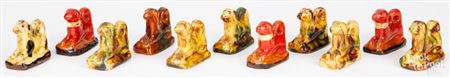 Contemporary redware dogs (11)